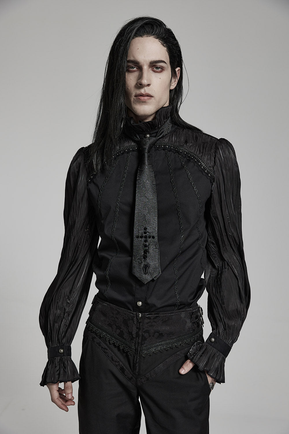 Victorian Goth Necktie