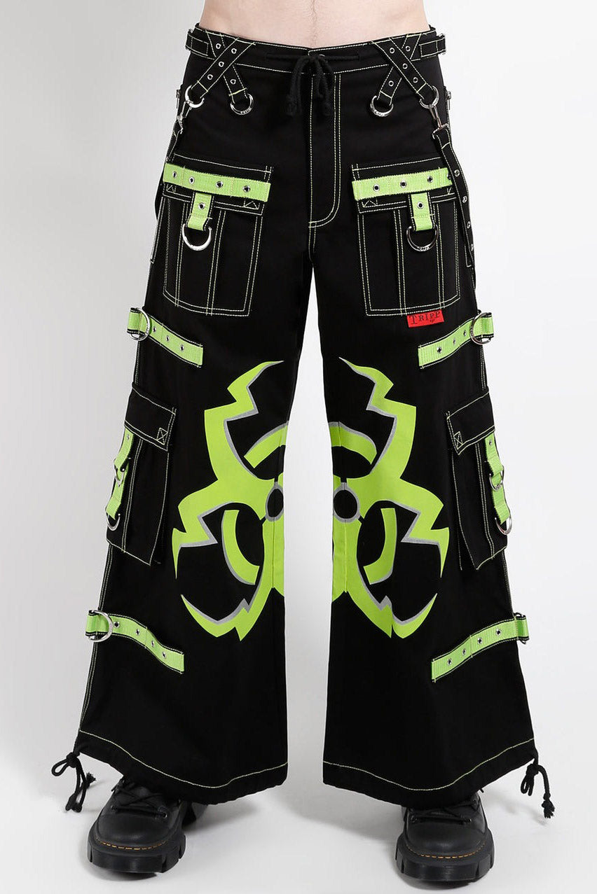 Tripp NYC Mega Biohazard Pants [Black/Lime BIO]