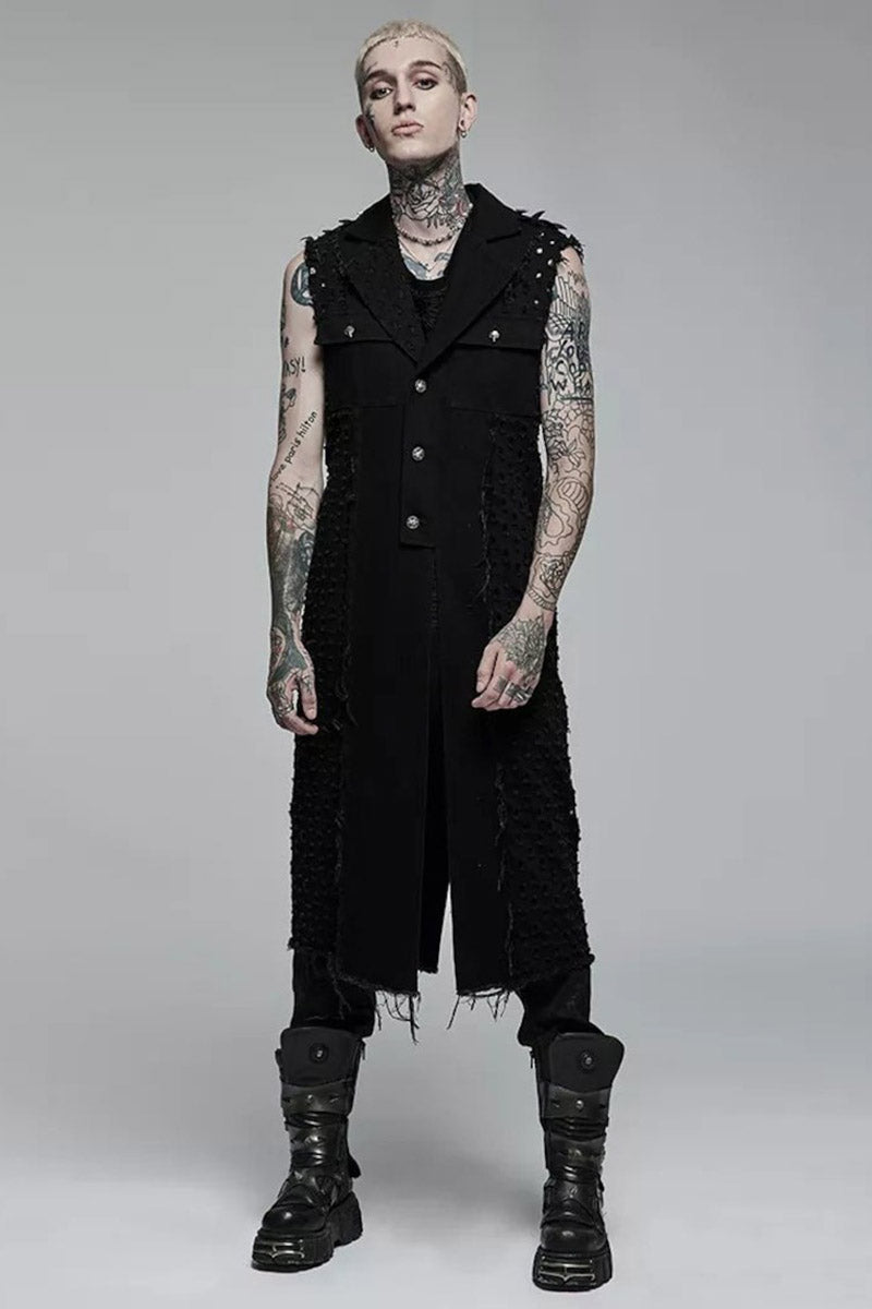 Shadowcast Spiked Trench Coat