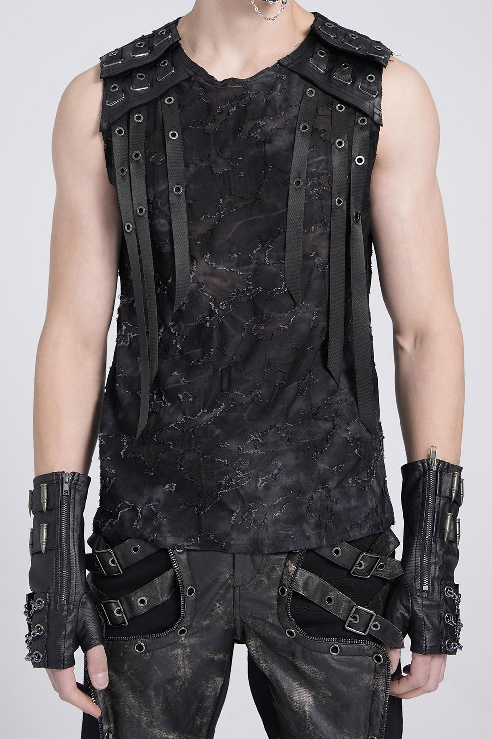 Exile Distressed Tank Top