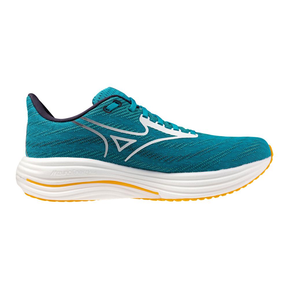 Mizuno Wave Rider 29 | Capri Breeze/White | Men's Neutral Running and Walking Shoe