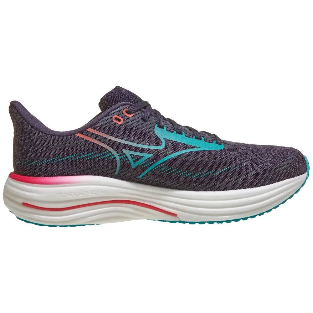 Mizuno Wave Rider 29 | Odyssey Grey/Capri Breeze | Men's Neutral Running and Walking Shoe