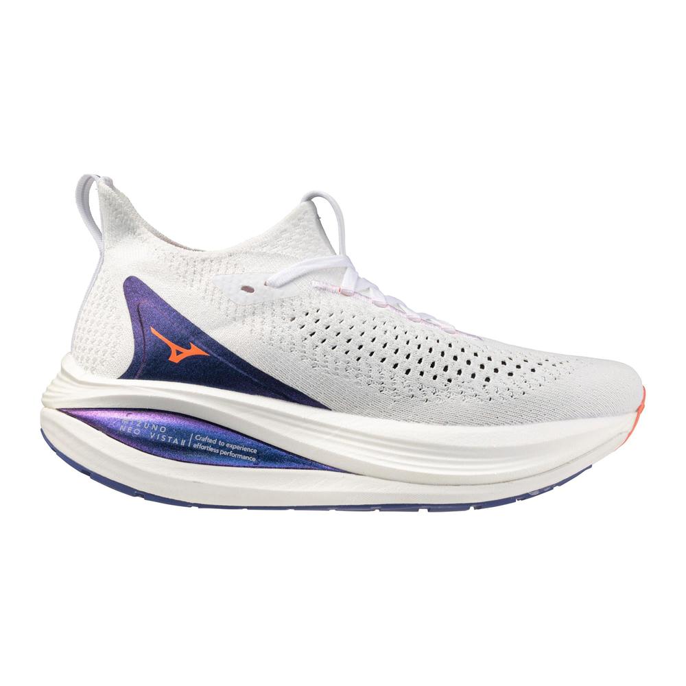 Mizuno Neo Vista 2 | White/Striking Coral | Women's Cushioned Running Shoe