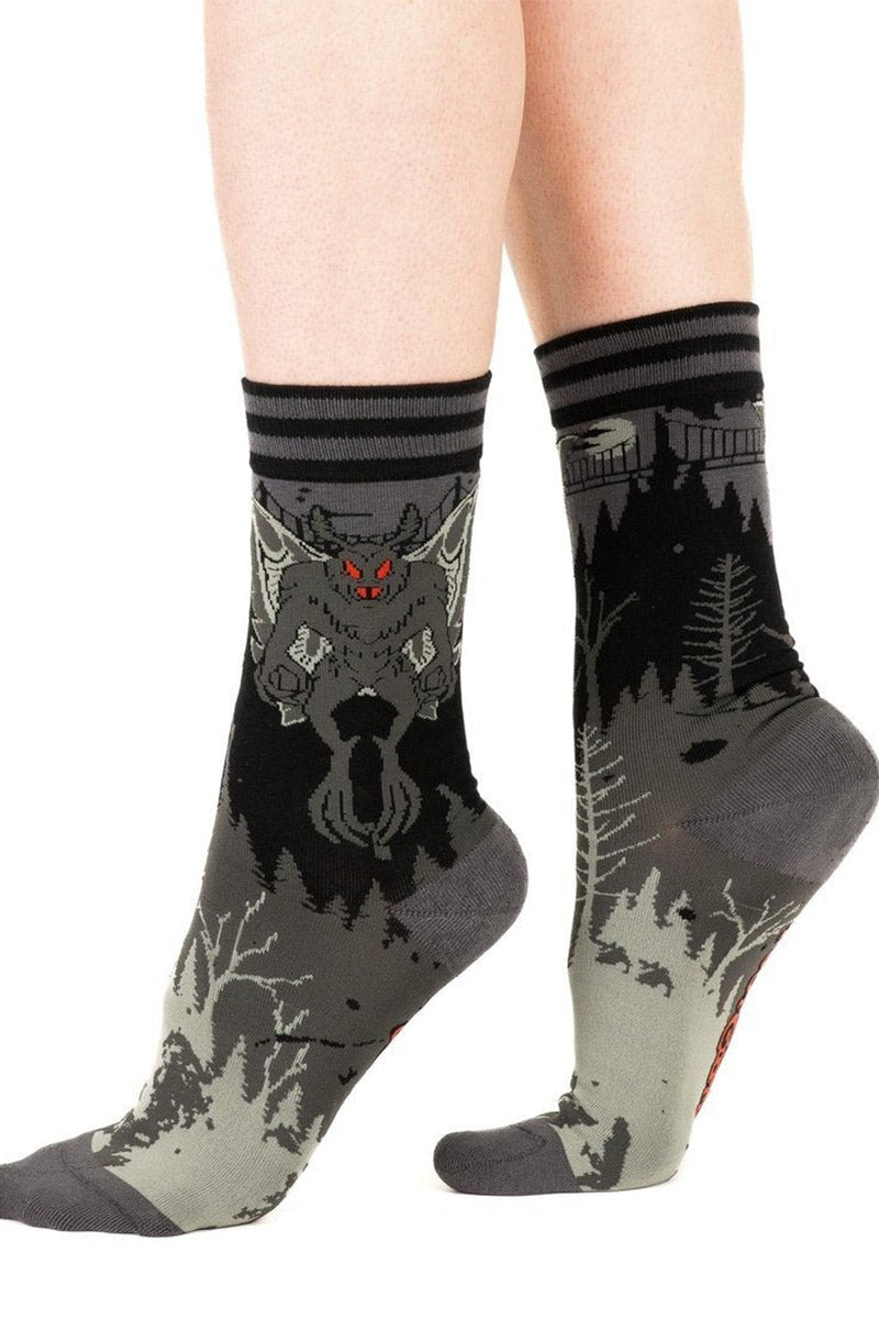 Mothman Crew Socks