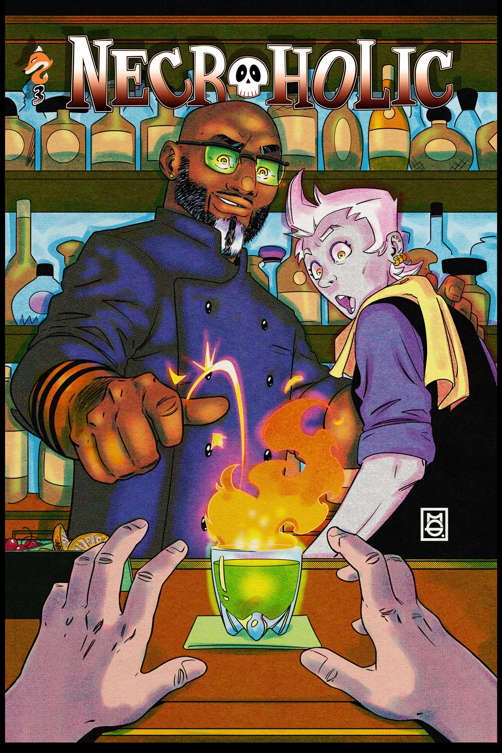 Necroholic Comic Book #3 [Signed by Author]