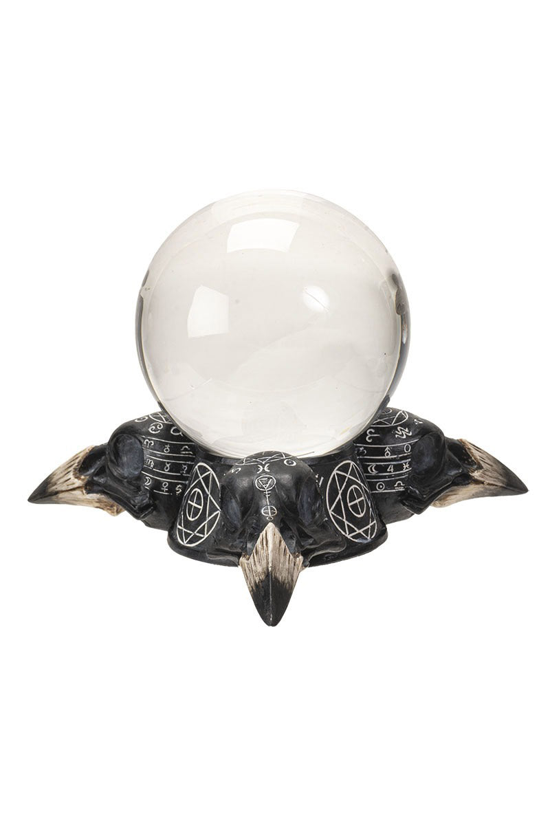 Raven Skulls and Crystal Ball