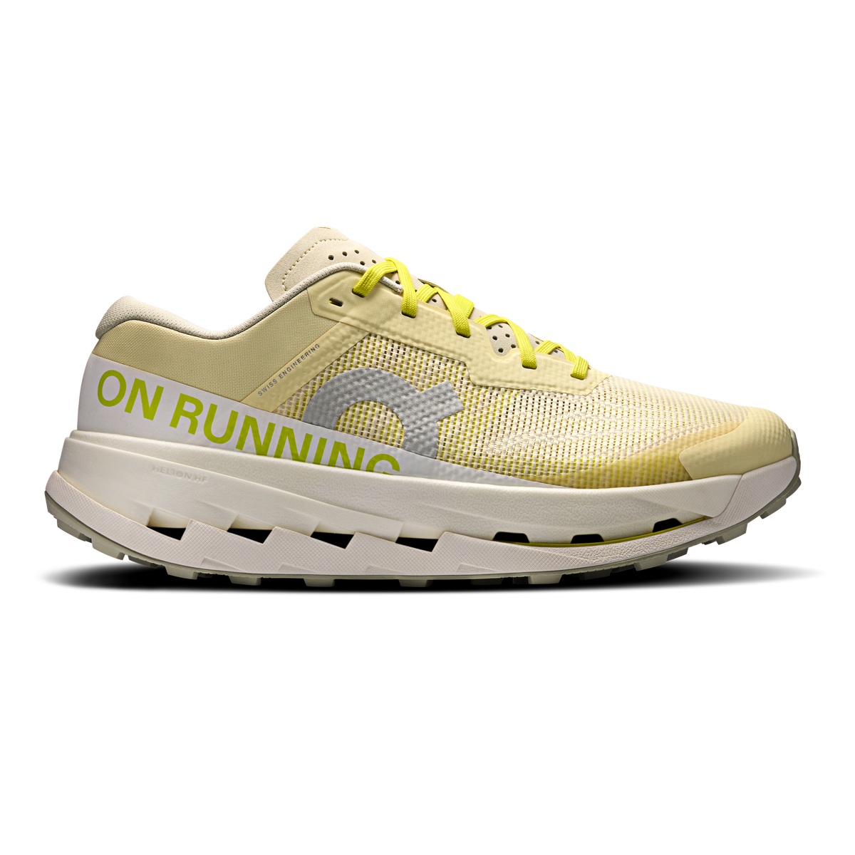 ON Cloudultra 3 | Pelican/White | Men's High-Cushioned Trail Shoe