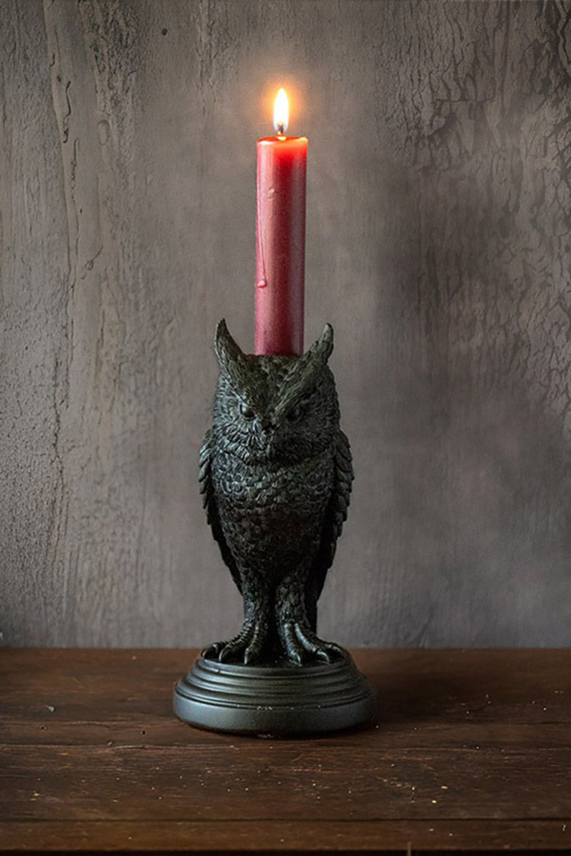 Owl Of Astrontiel Candle Holder