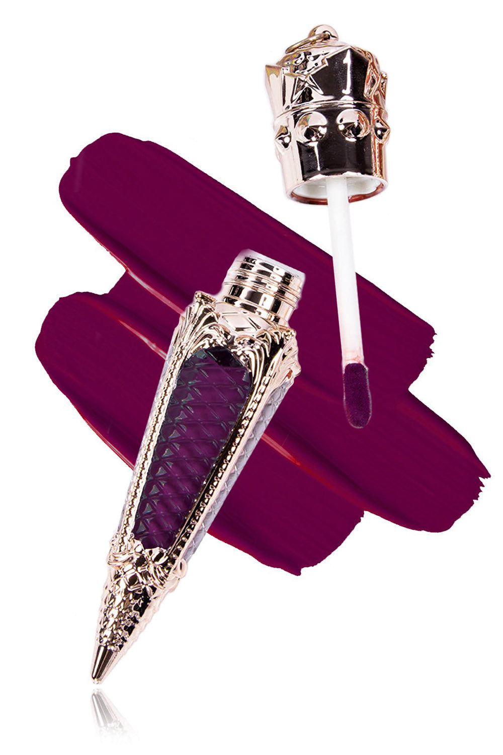 Liquid Luxe Velvet Lipstick [Purple Glitz]