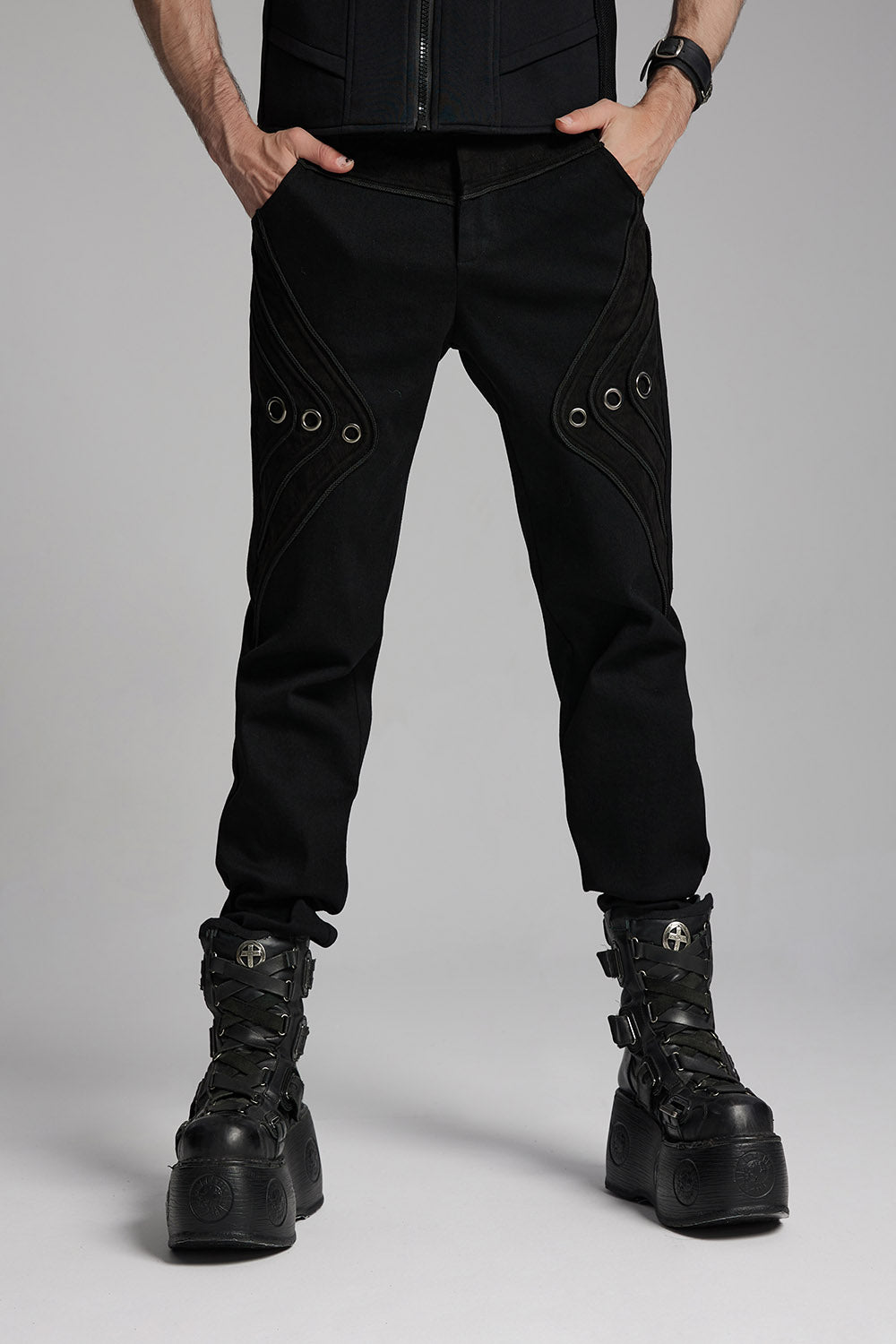 Black Morgue Cyberpunk Pants