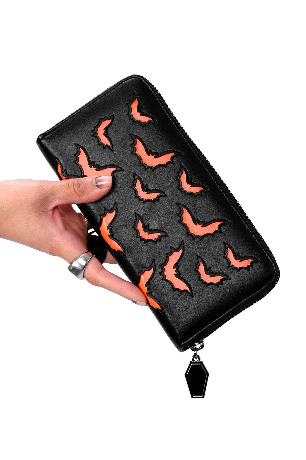 Bat Wallet [Black/Orange]