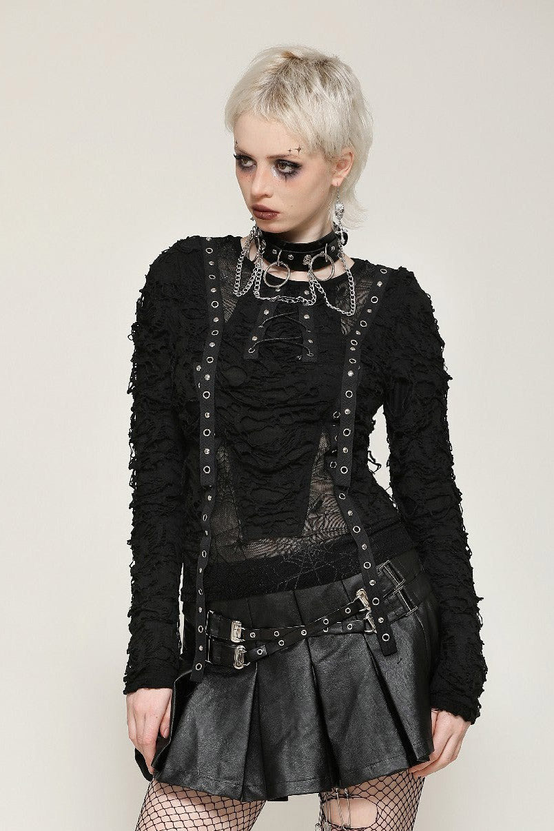 Gas Town Distressed Apocalyptic Top