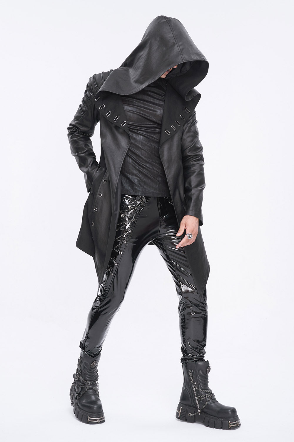 Night Wraith Leather Moto Jacket