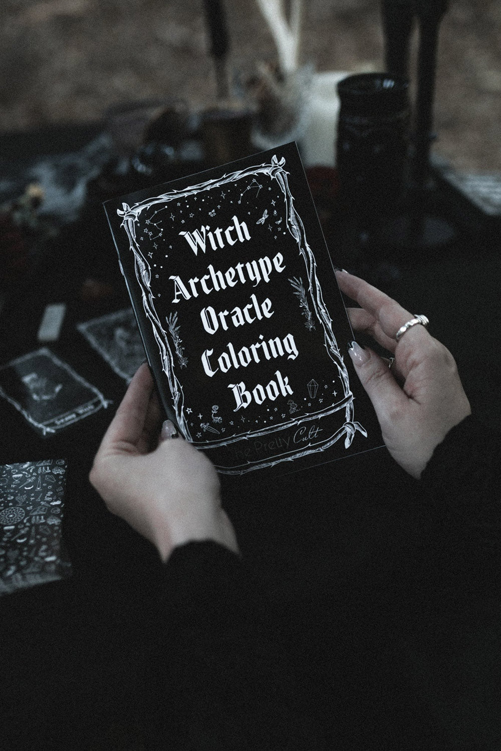 Witch Archetype Oracle Coloring Book