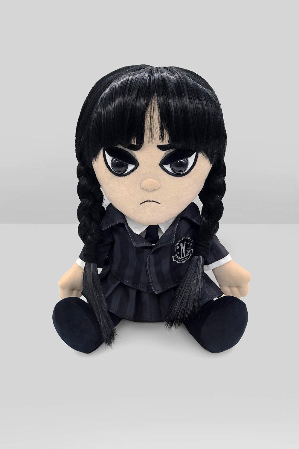 Wednesday Addams Uniform Plush Toy
