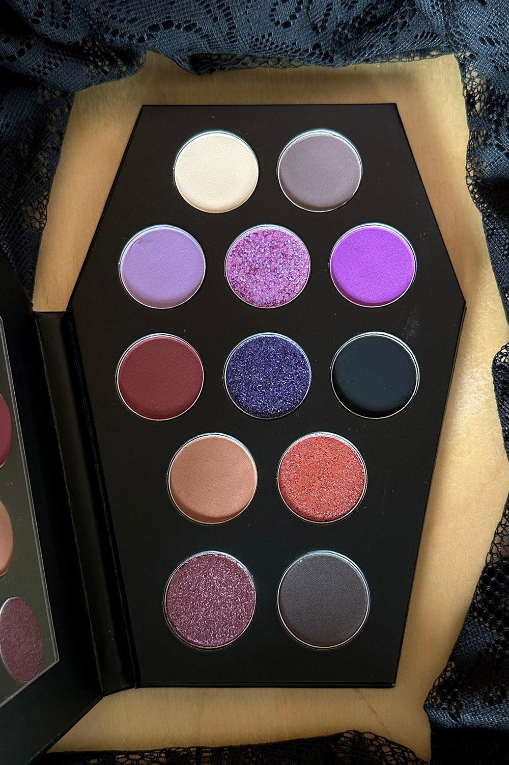 Moon Goddess Coffin Eyeshadow Palette