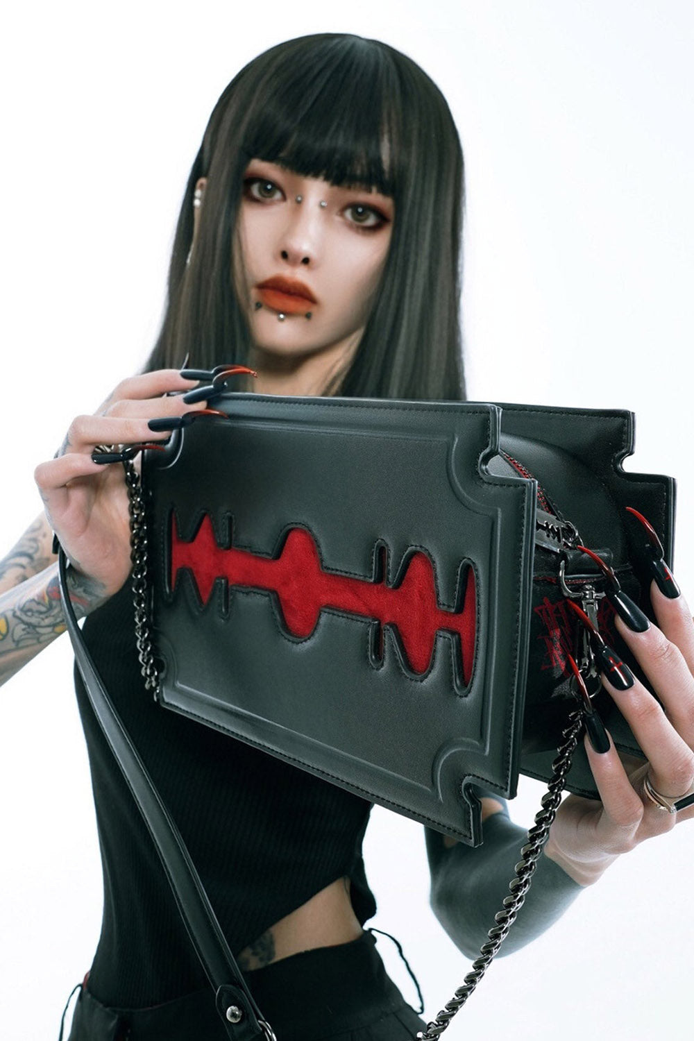 Midnight Masquerade Razor Blade Bag