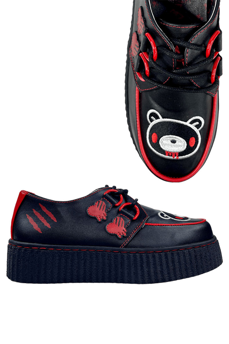 Krypt Gloomy Bear Creepers [BLACK/RED]