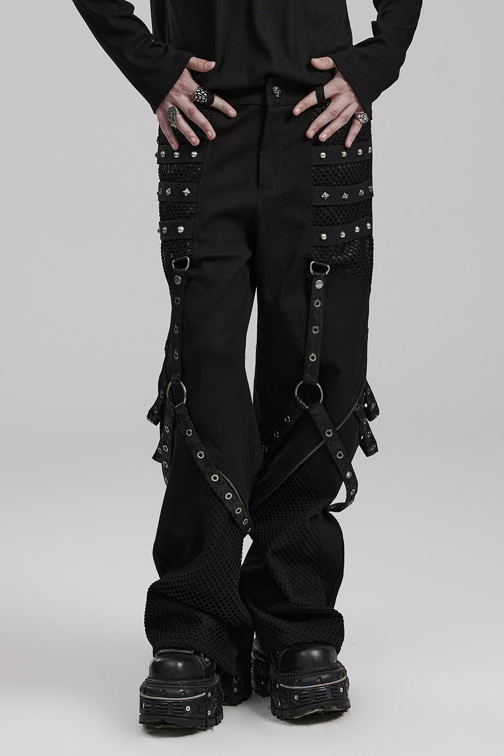 Night Cometh Baggy Pants [BLACK]