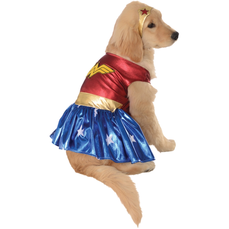 Pet Costume Wonder Woman Lg