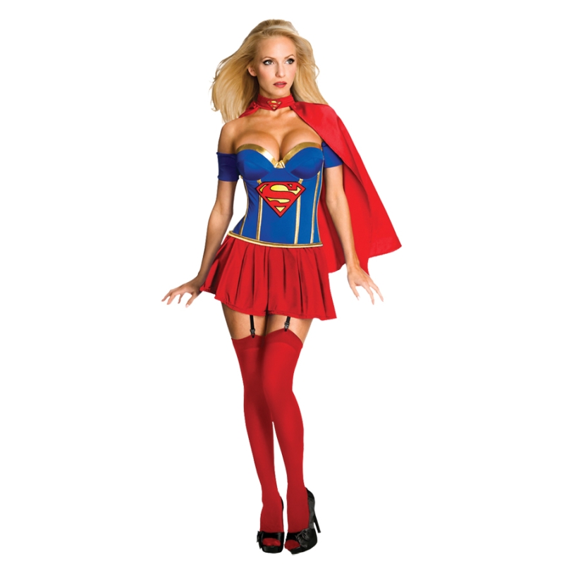 Supergirl Dlx Adult Large