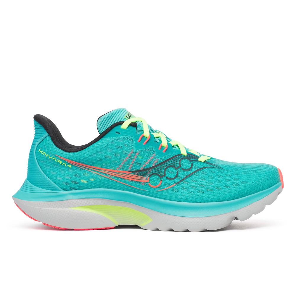 Saucony Kinvara 16 | Teal/Mutant| Men's Lightweight, Responsive Running and Walking Shoe