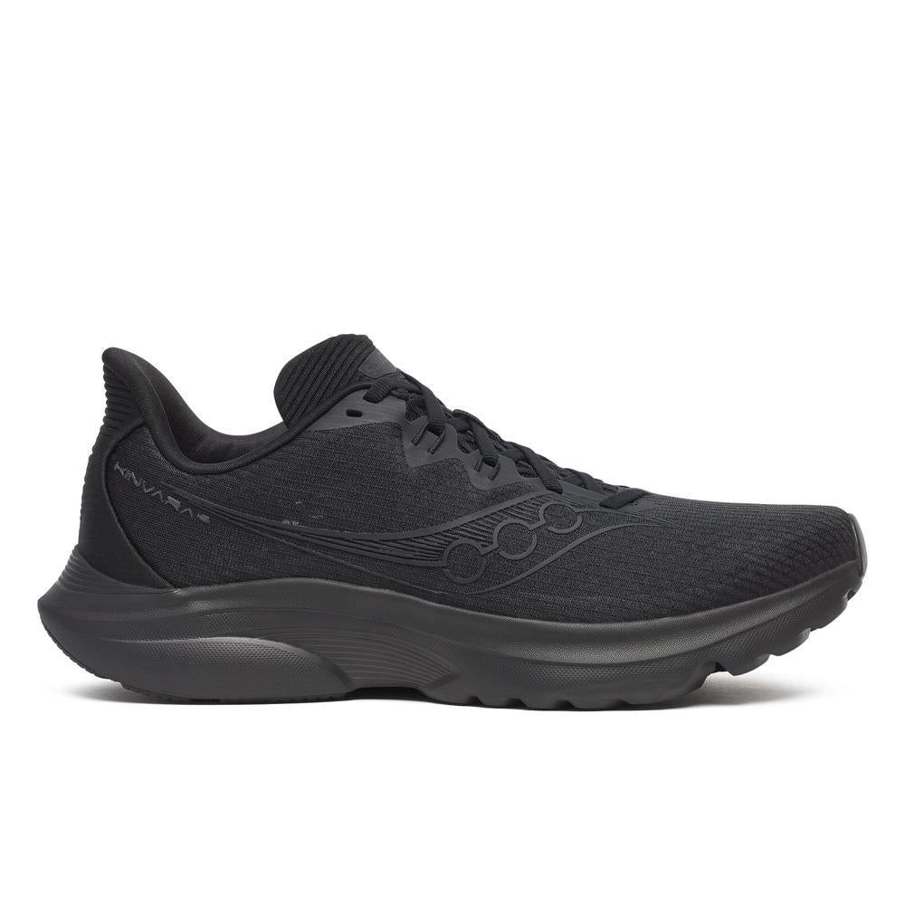 Saucony Kinvara 16 | Triple Black| Men's Lightweight, Responsive Running and Walking Shoe
