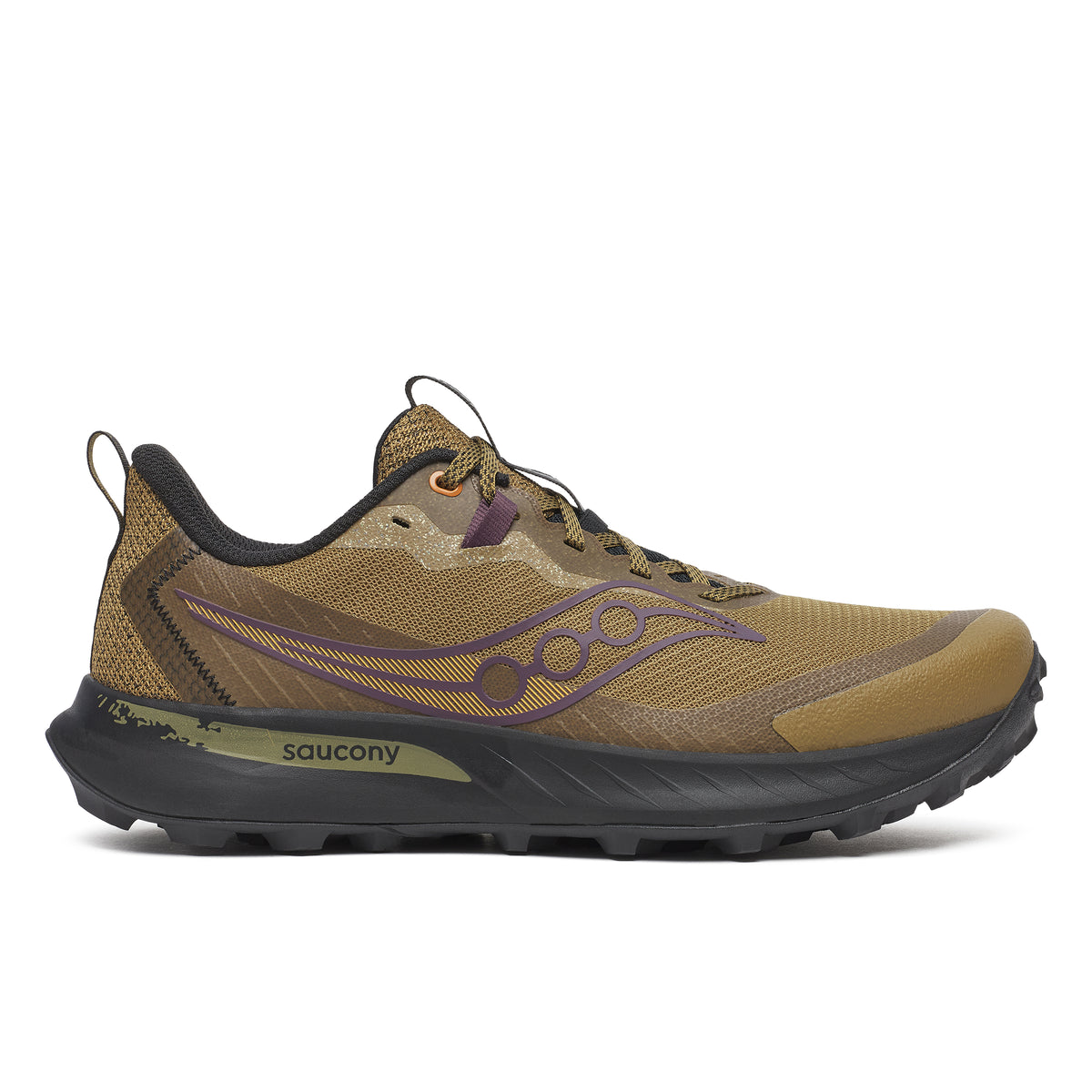 Saucony Peregrine 15 | Kodiak/Black | Men's Trail Running Shoes