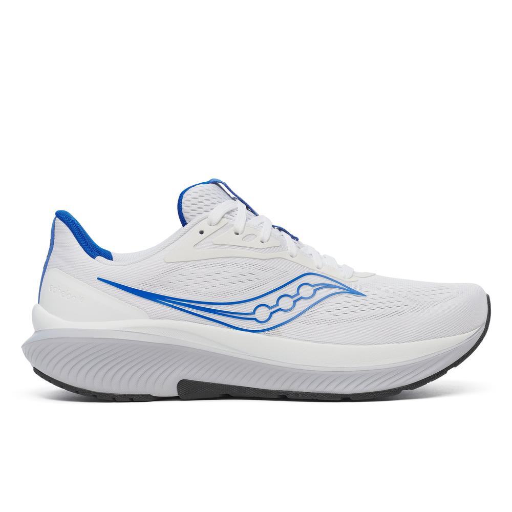 SAUCONY Echelon 10 | White/Cloud| Men's Supportive Running Shoes