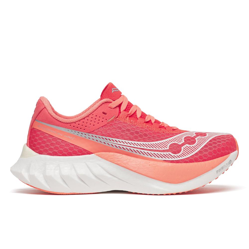 Saucony Endorphin Pro 4 | Coral | Women's Racing Running Shoes