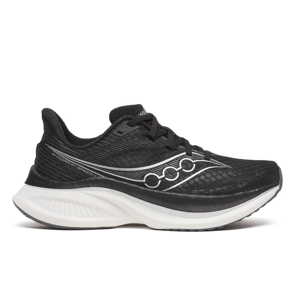 Saucony Endorphin Speed 5 | Black/White| Women's Lightweight, Responsive Running Shoe