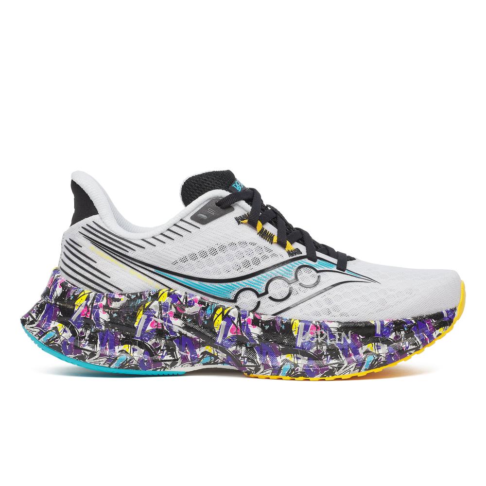 Saucony Endorphin Speed 5 | White/Black | Women's Lightweight, Responsive Running Shoe