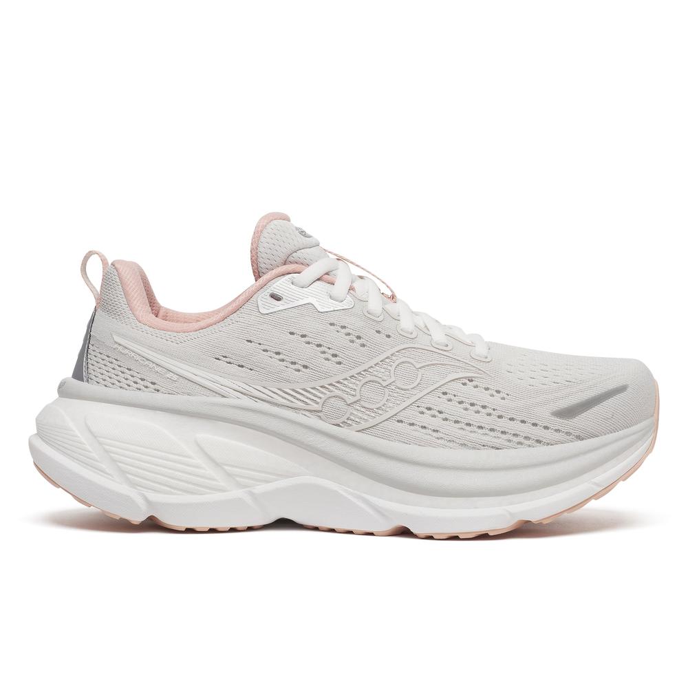 Saucony Hurricane 25 | Arctic/White | Women's Cushioned Stability Running and Walking Shoe