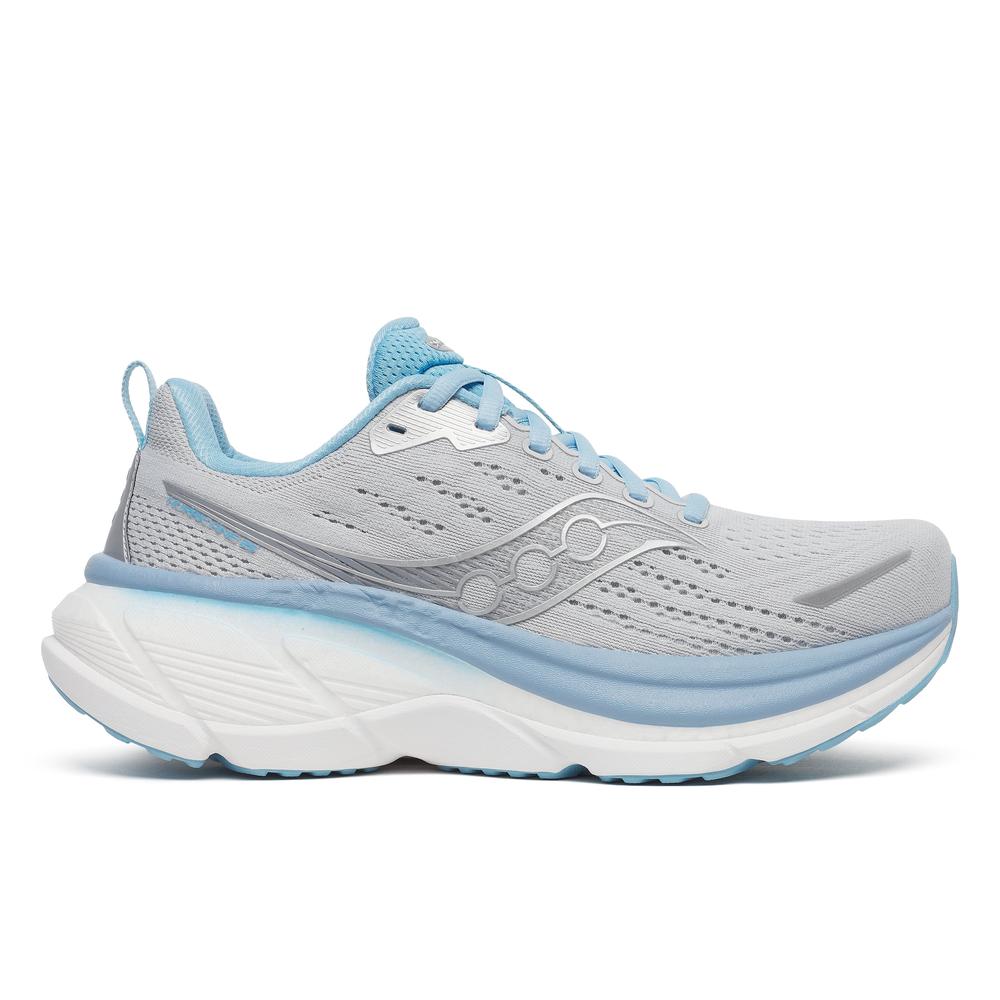 Saucony Hurricane 25 | Cloud/Breeze | Women's Cushioned Stability Running and Walking Shoe