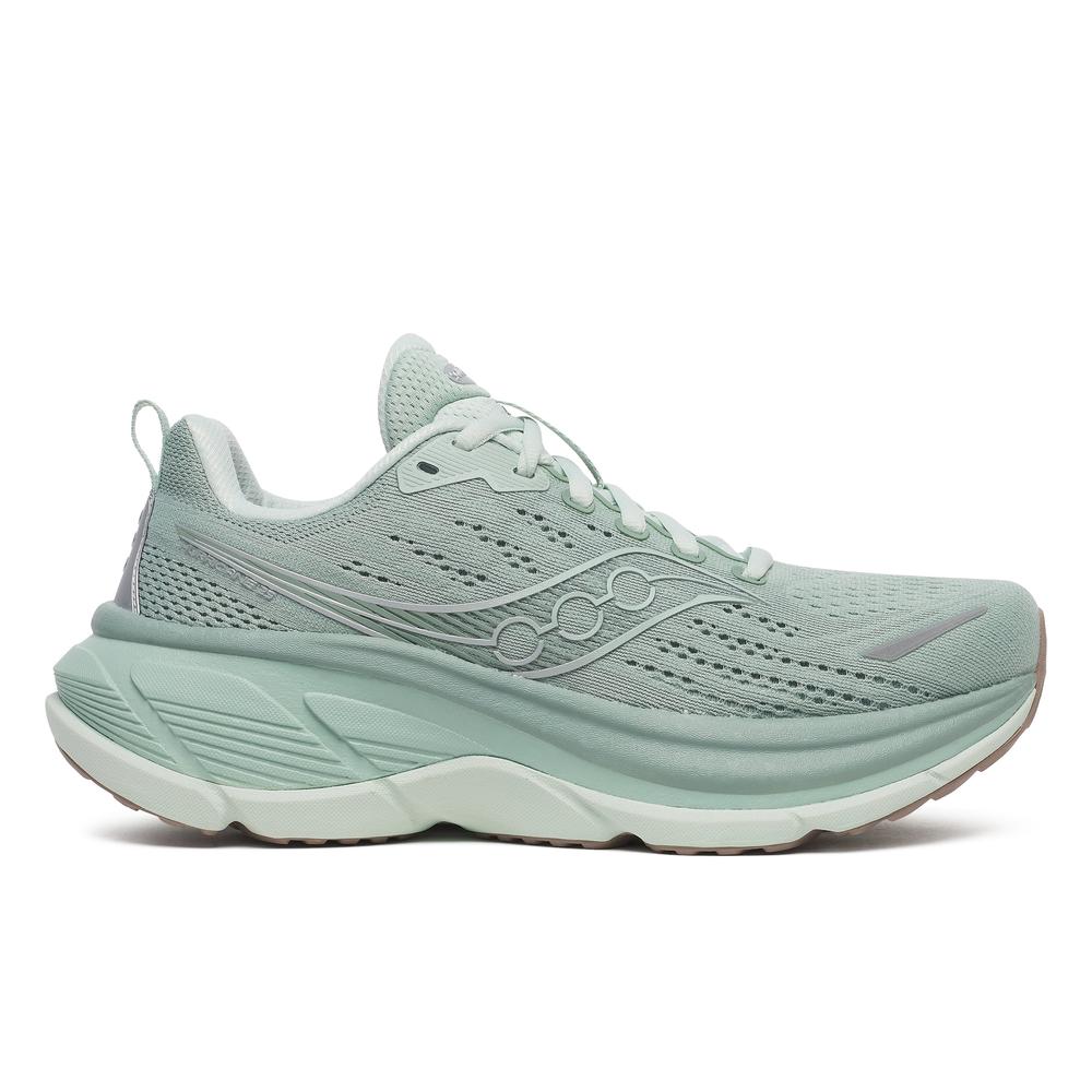 Saucony Hurricane 25 | Iceberg/Aloe | Women's Cushioned Stability Running and Walking Shoe
