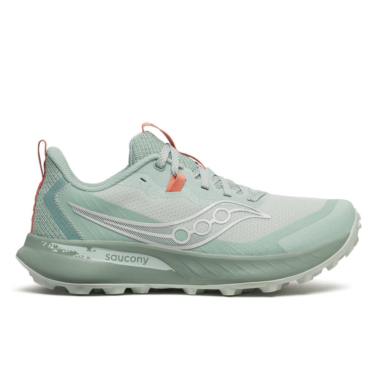 Saucony Peregrine 15 | Mist/Aloe | Women's Trail Running Shoes