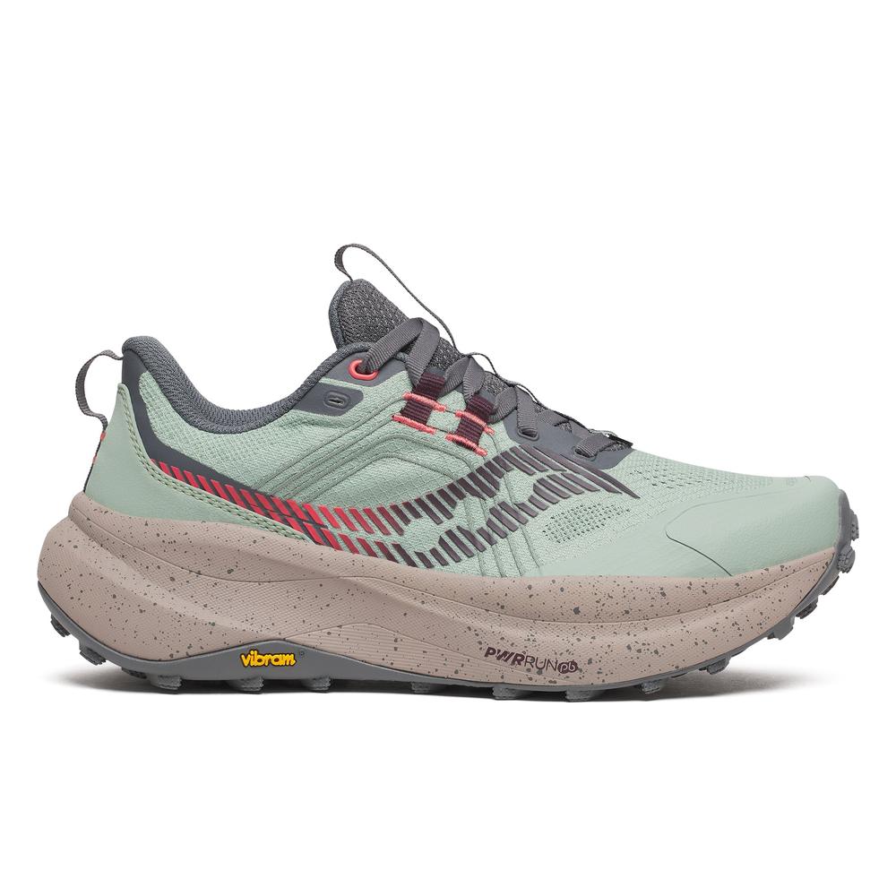 Saucony Xodus Ultra 4 | Aloe/Barley | Women's Cushioned Trail Running and Walking Shoe