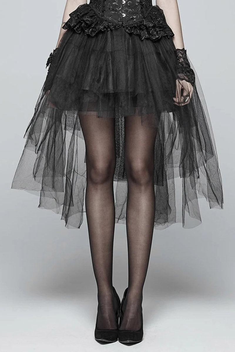 Lunar Layered Tulle Skirt