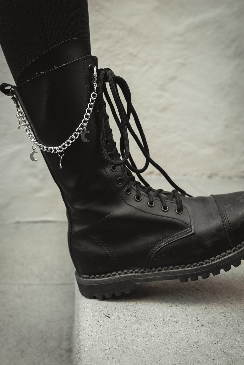 Winter Moon Boot Charm