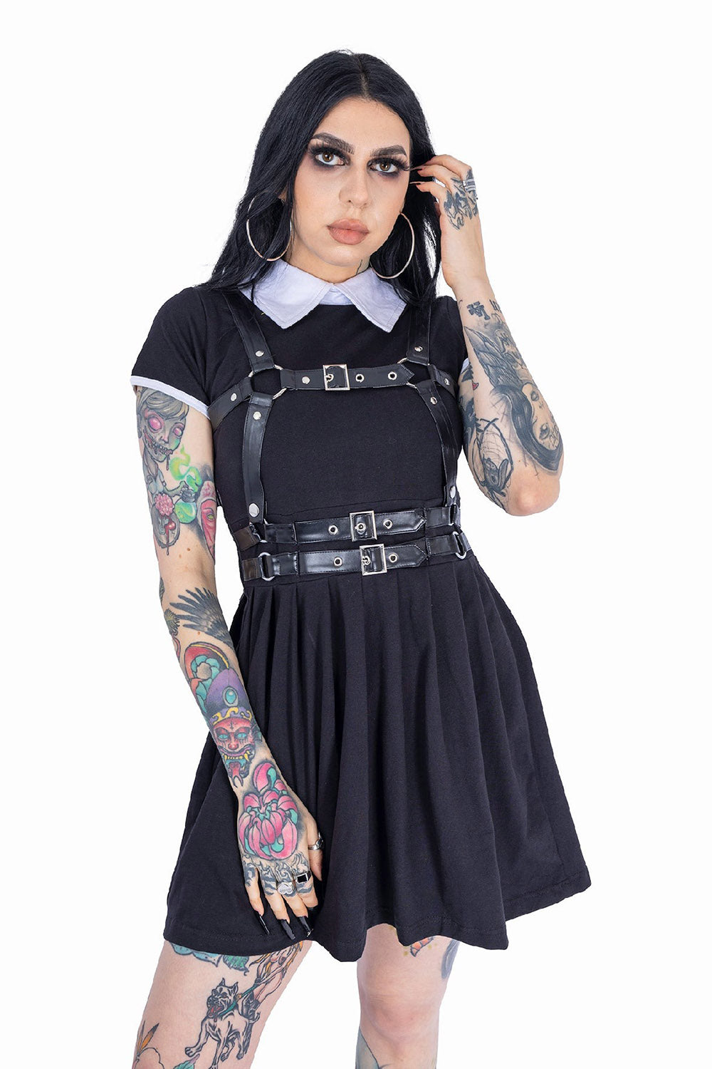 Rapture Dress [BLACK/WHITE]