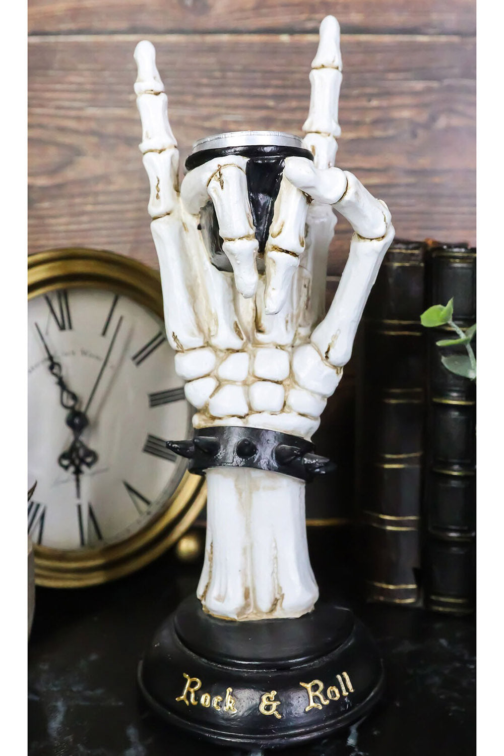 Rock on Candle Holder