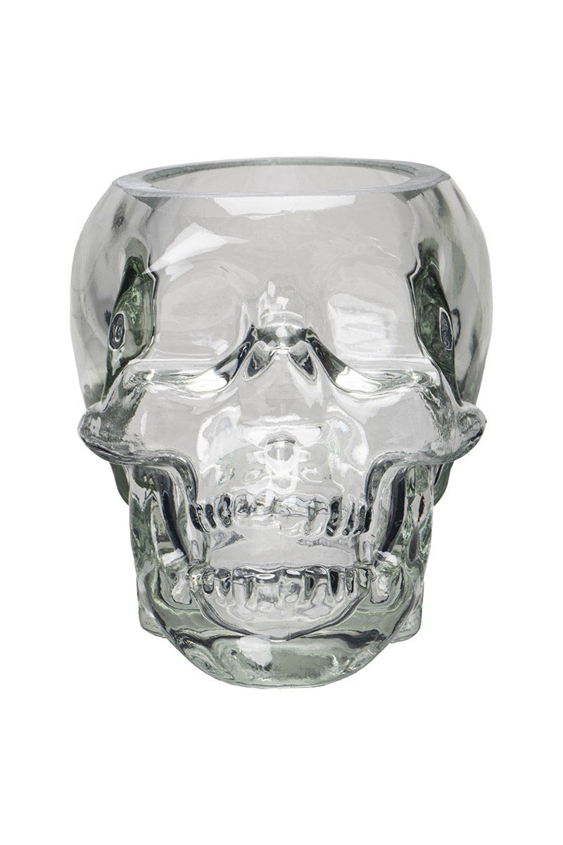 Skull Drinking Glass [CLEAR]