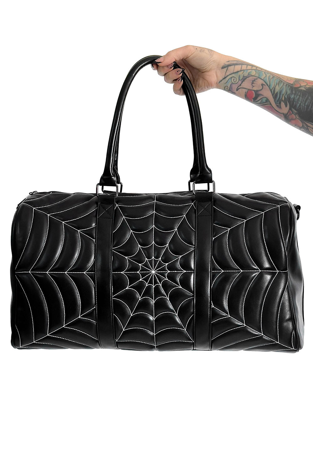 Web Weekender Bag [Black/White]