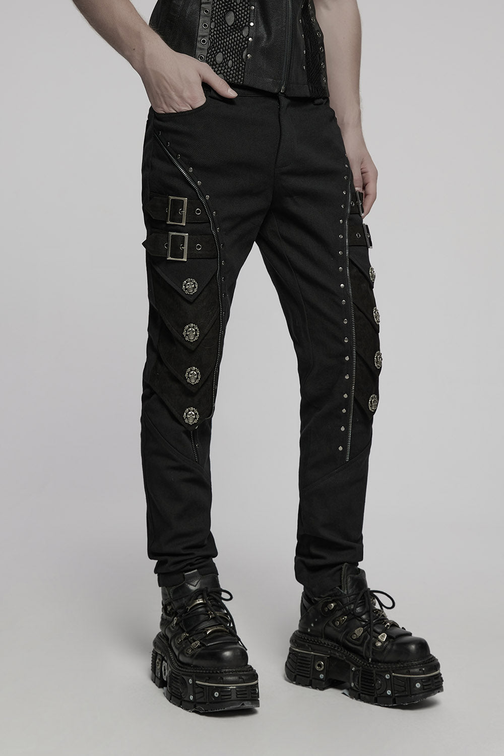 Boneyard Studded Skull Pants