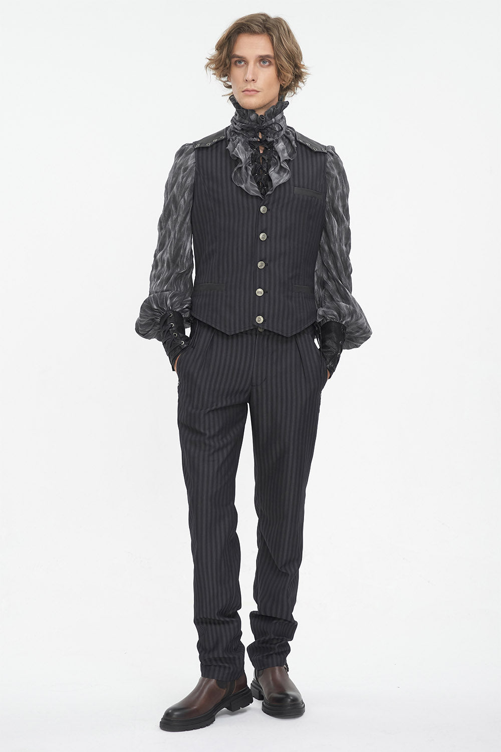 Boneash Striped Pants