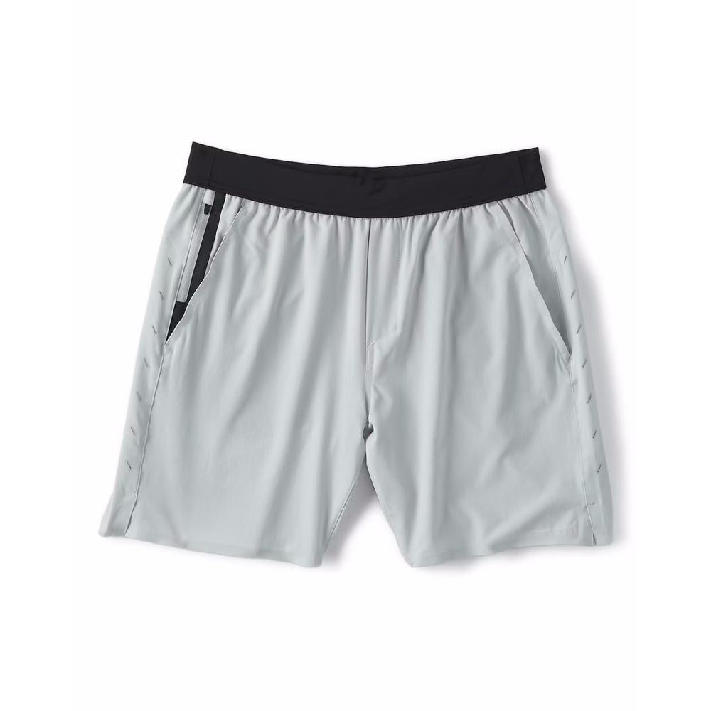 Ten Thousand Interval Short 7" with Liner | Light Grey | Men's Activewear Short with Liner