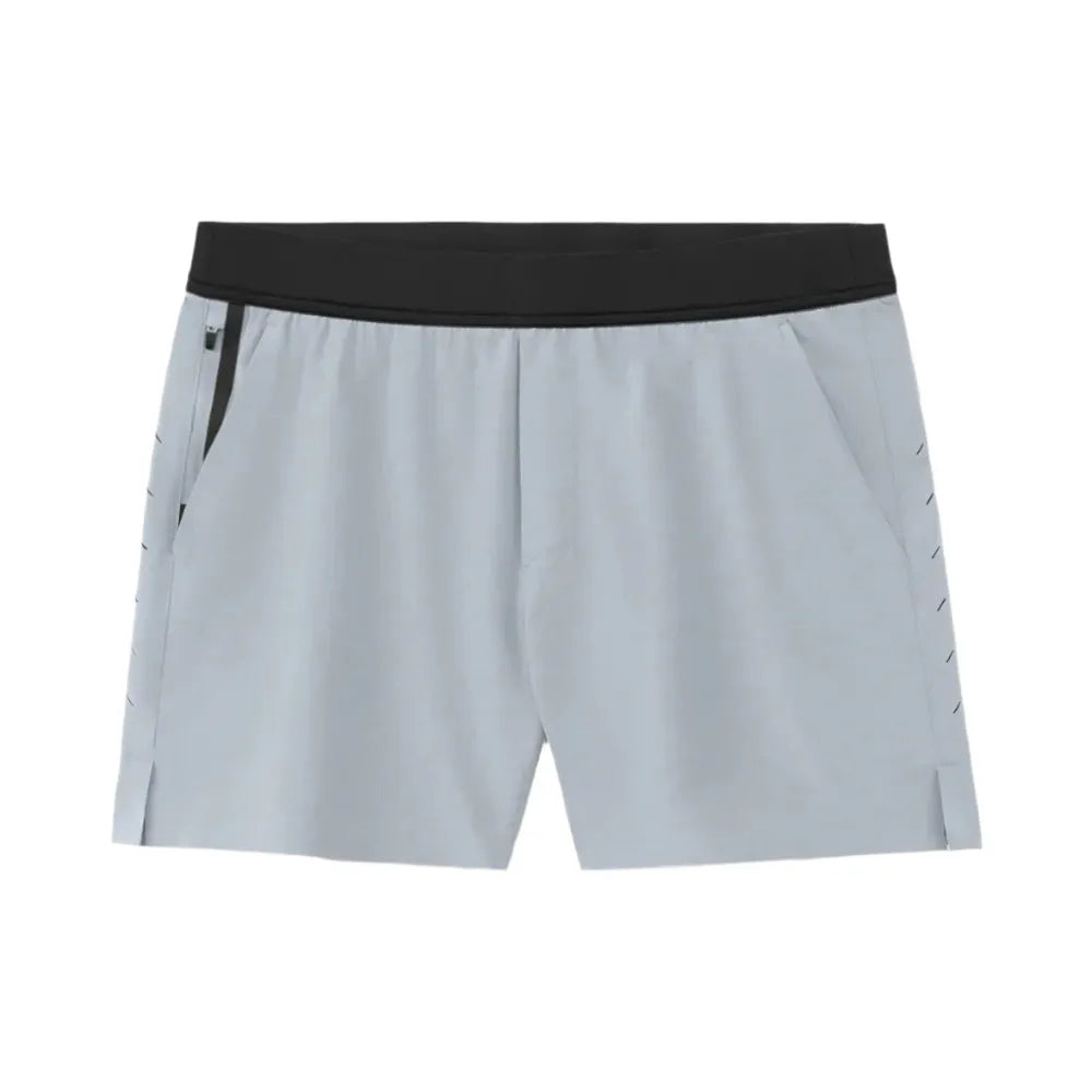 Ten Thousand Interval Short 5" with Liner | Light Grey | Men's Activewear Short with Liner