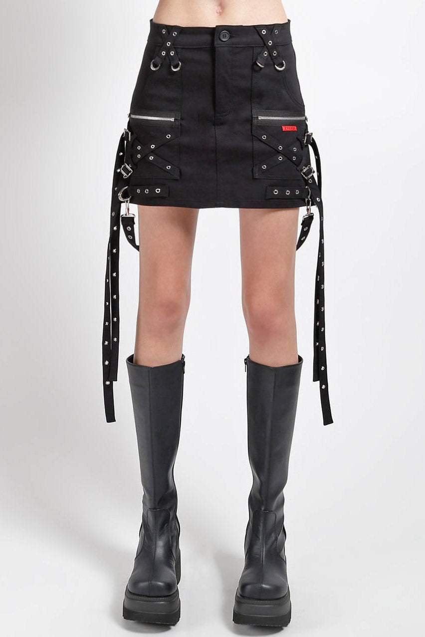 Tripp NYC Super Strap Skirt [Black]