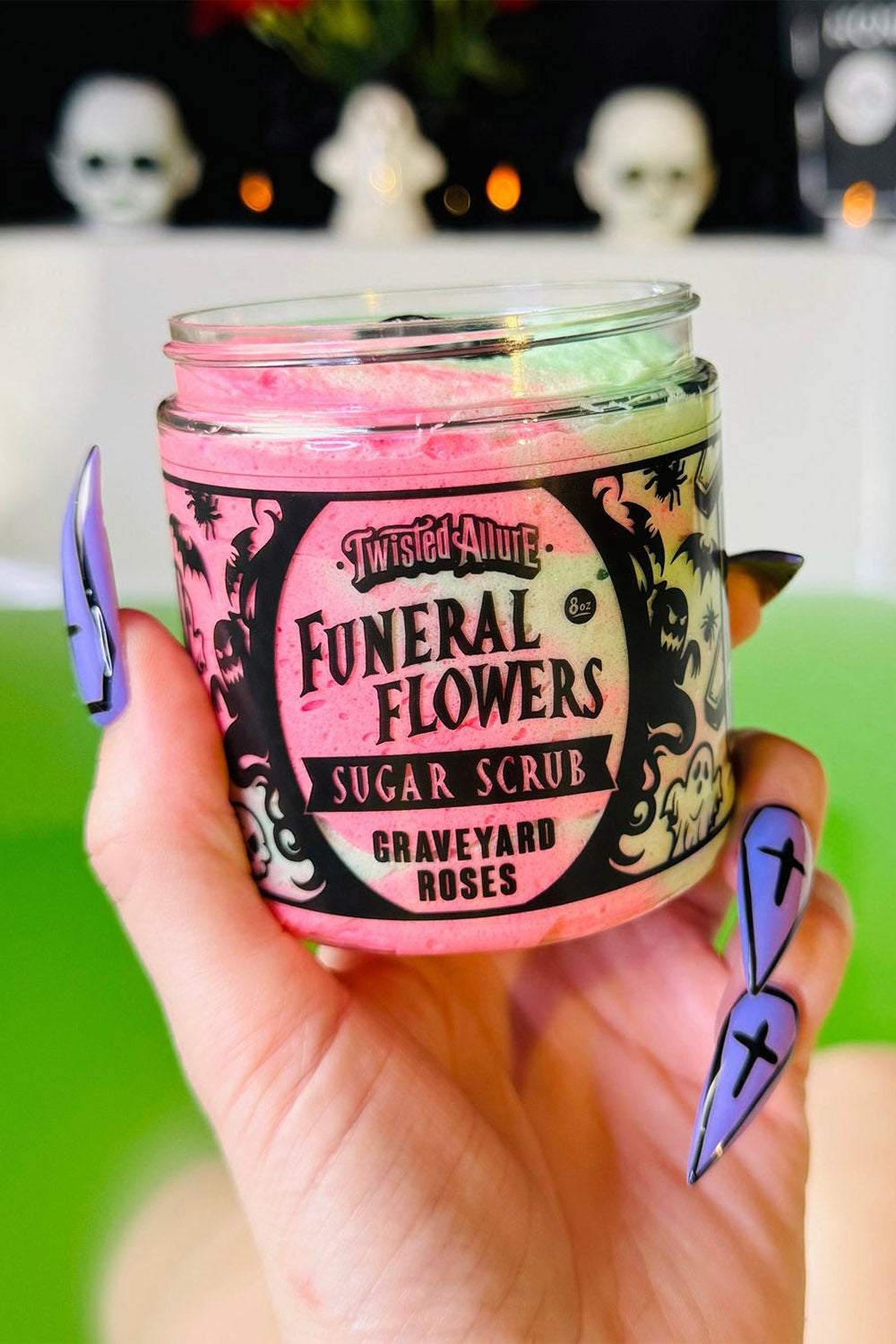 Funeral Flowers Sugar Scrub