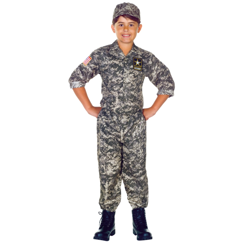 U.S. Army Camo Set Child 10-12
